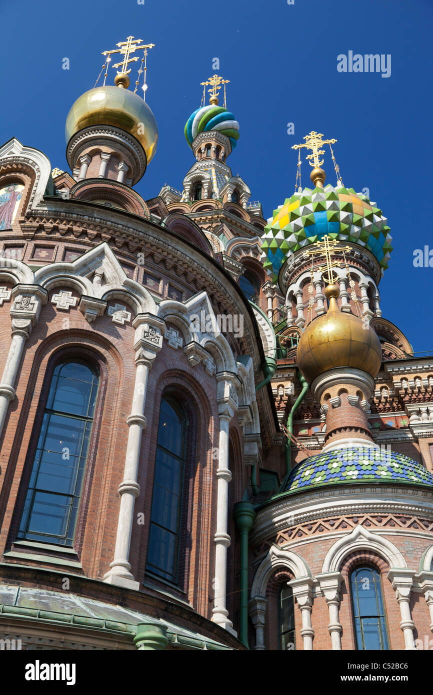 Church of the spilt blood, St Petersburg Russia 6 Stock Photo