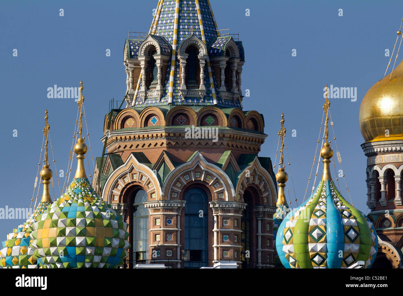 Church of the spilt blood, St Petersburg Russia 3 Stock Photo