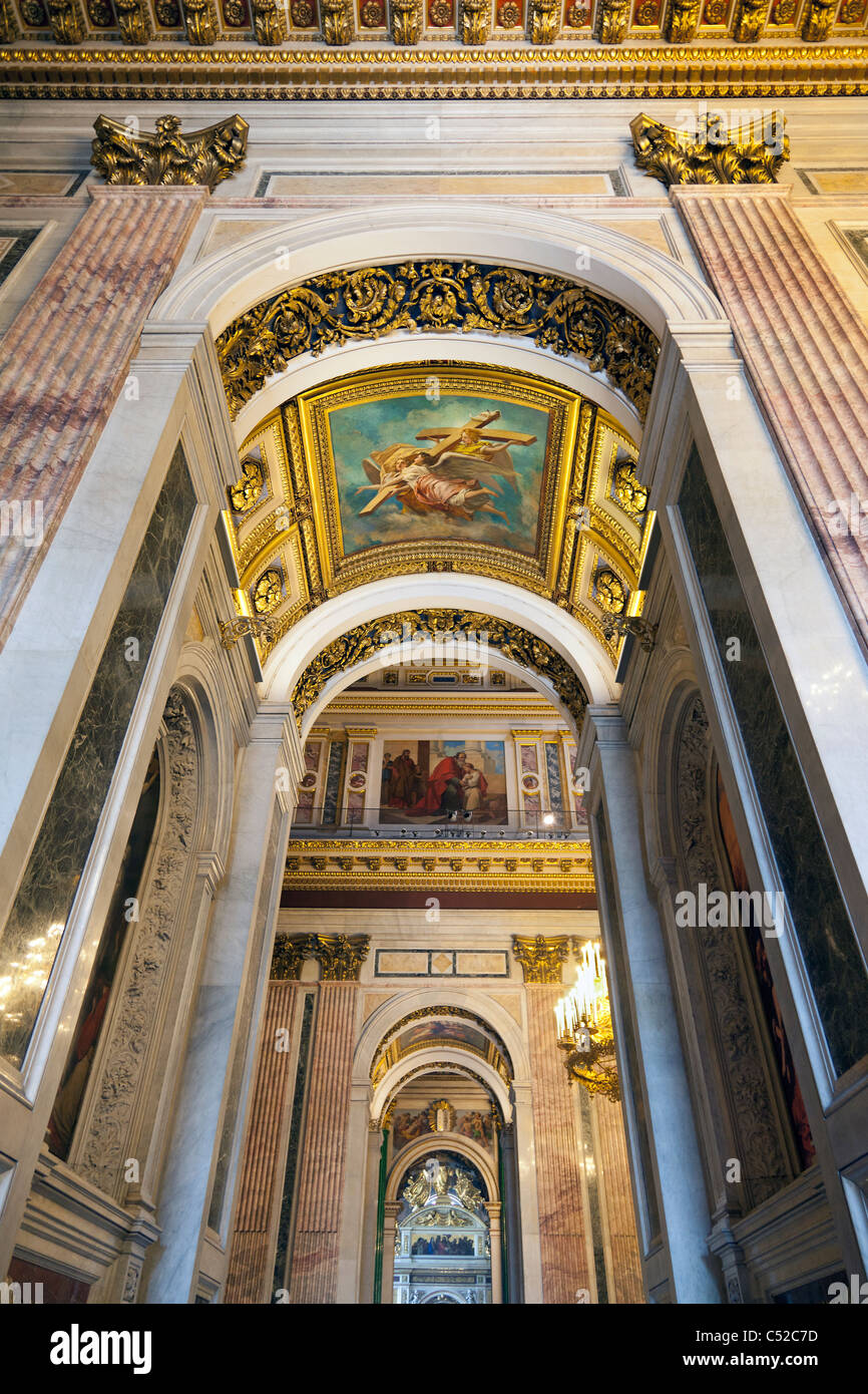 Saint Isaac's Cathedral, St. Petersburg Russia – interior 7 Stock Photo