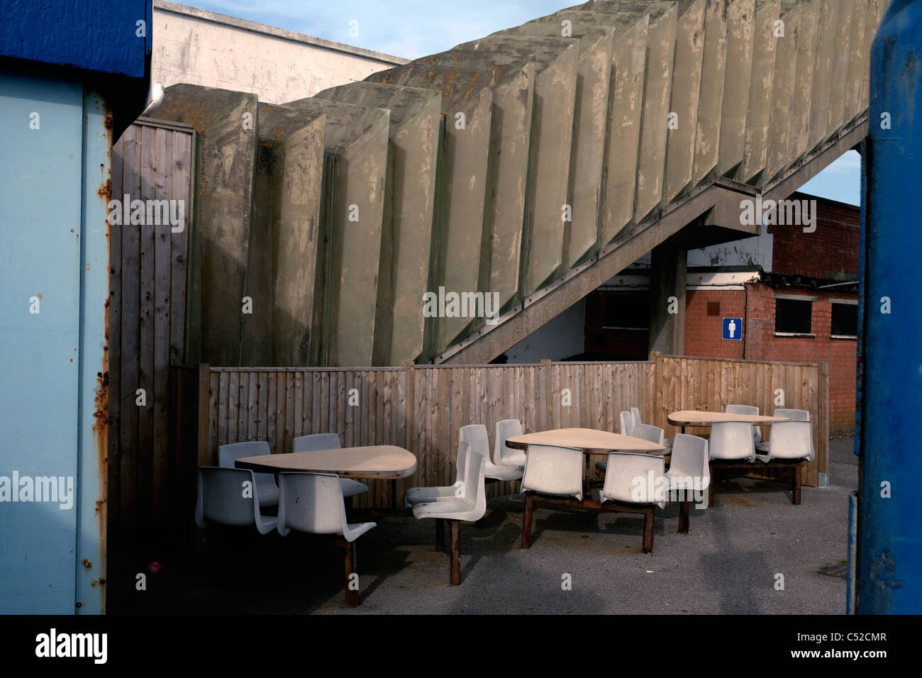 ferry terminal cafe folkstone harbour kent england Stock Photo Alamy