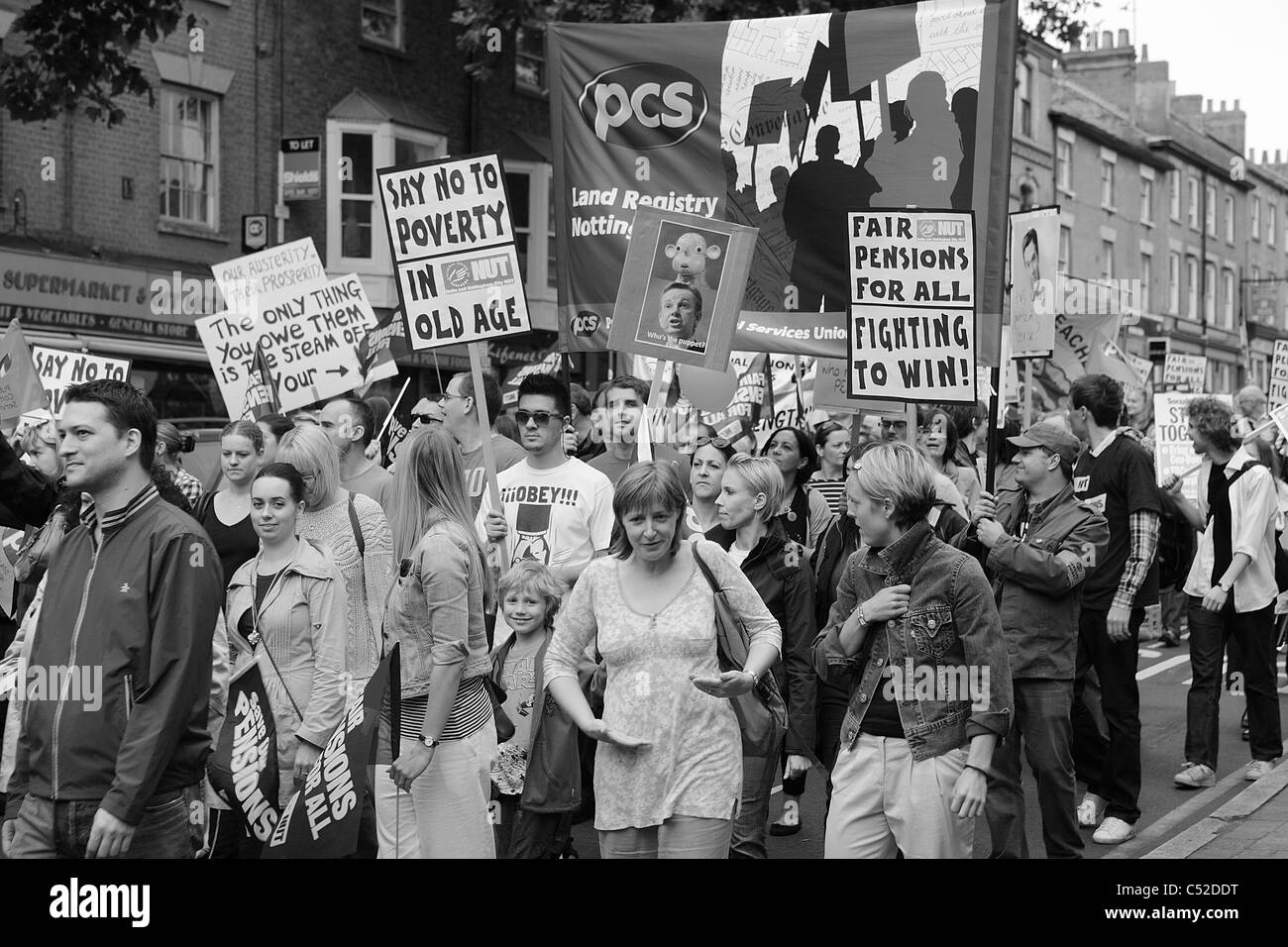Teachers Strike Stock Photo Alamy