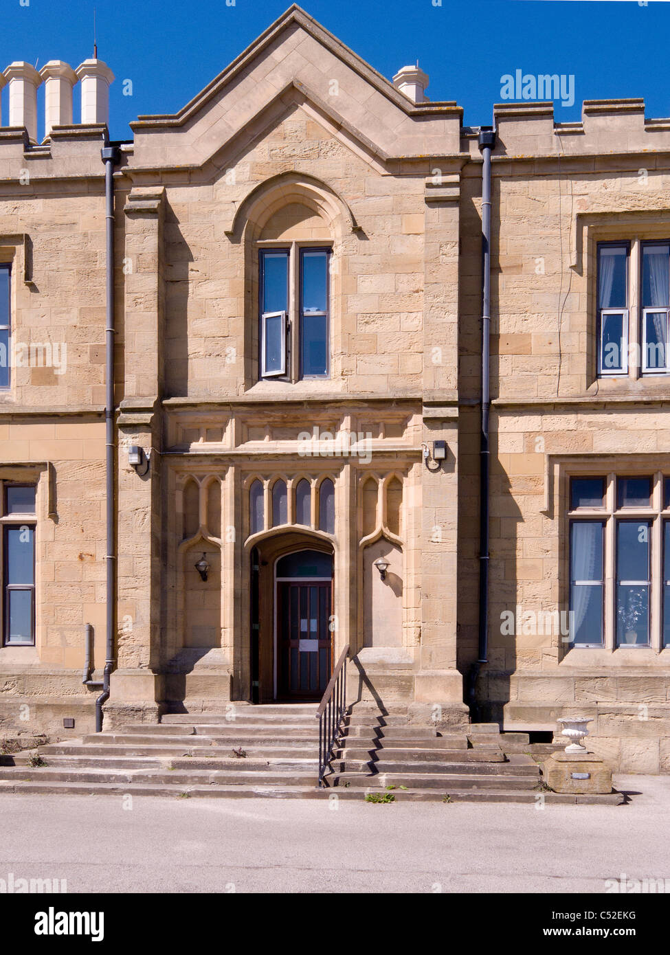 Front Entrance to Cliff House at Marske By the Sea built in 1844 by