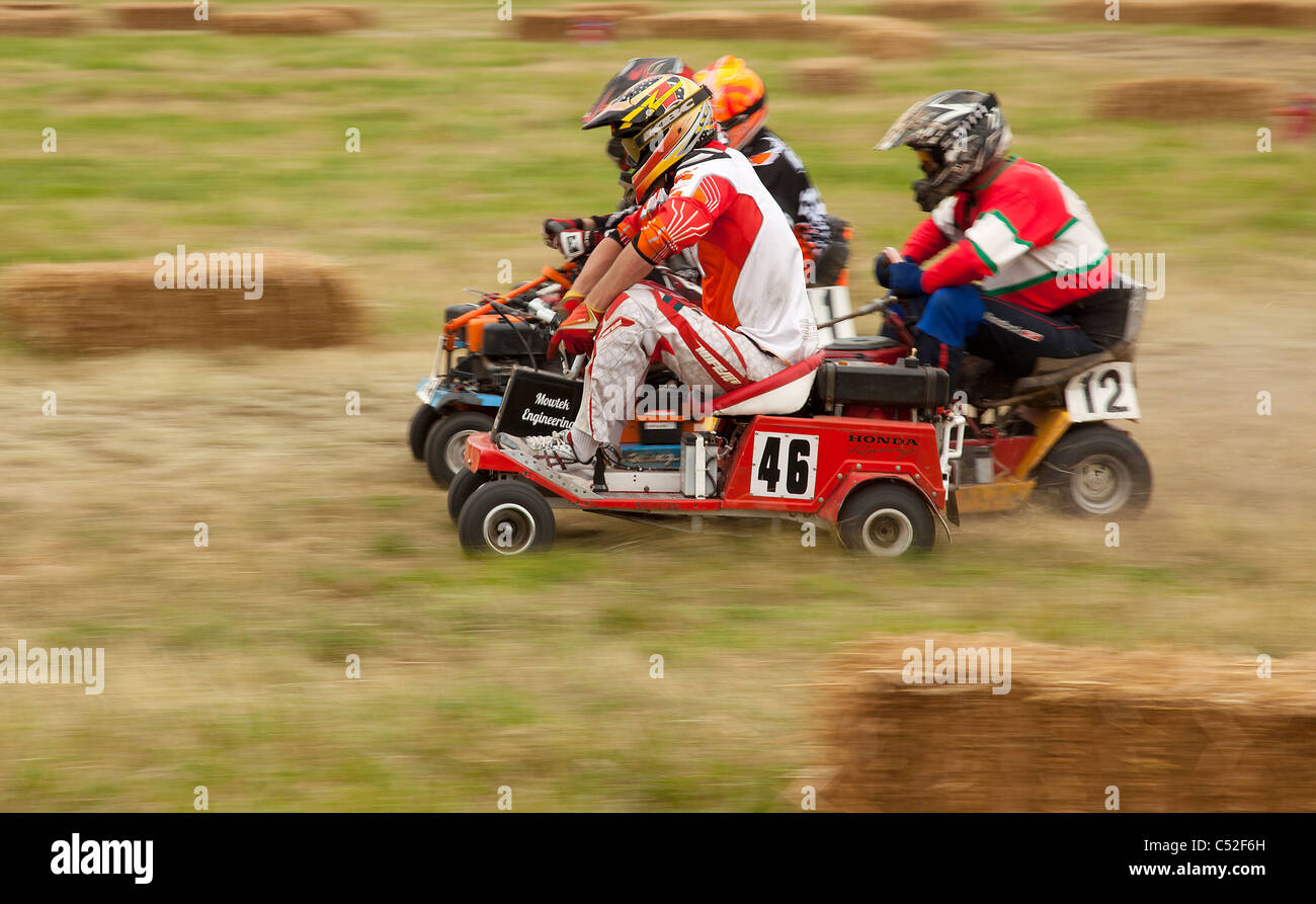 World Championship Lawnmower Racing 2011 Stock Photo - Alamy
