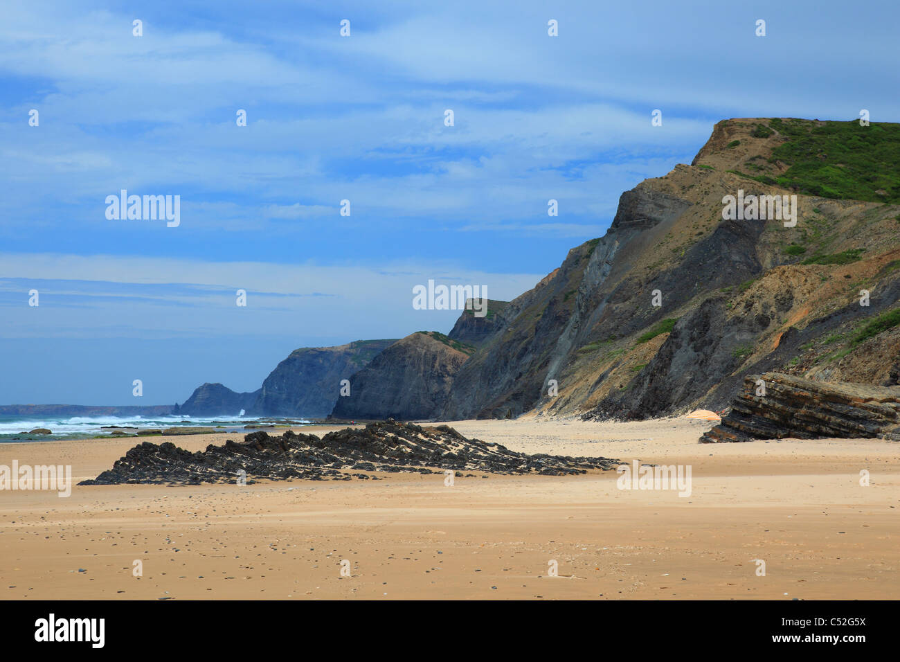 Cordama beach Costa Vicentina West Coast of Portugal Stock Photo