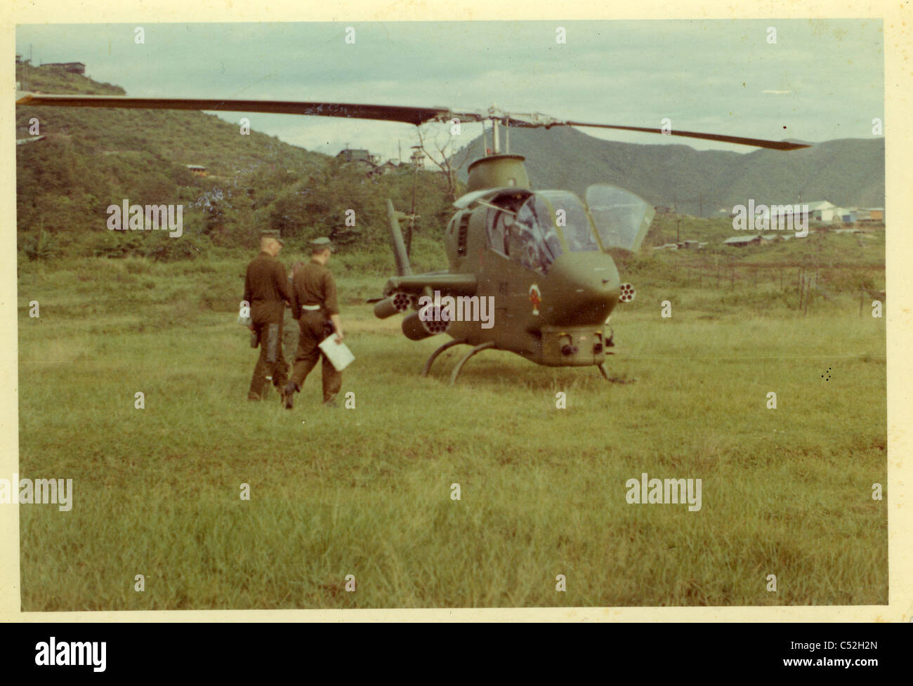 Marines photos Danang Vietnam late during 1968 or 1969 Stock Photo
