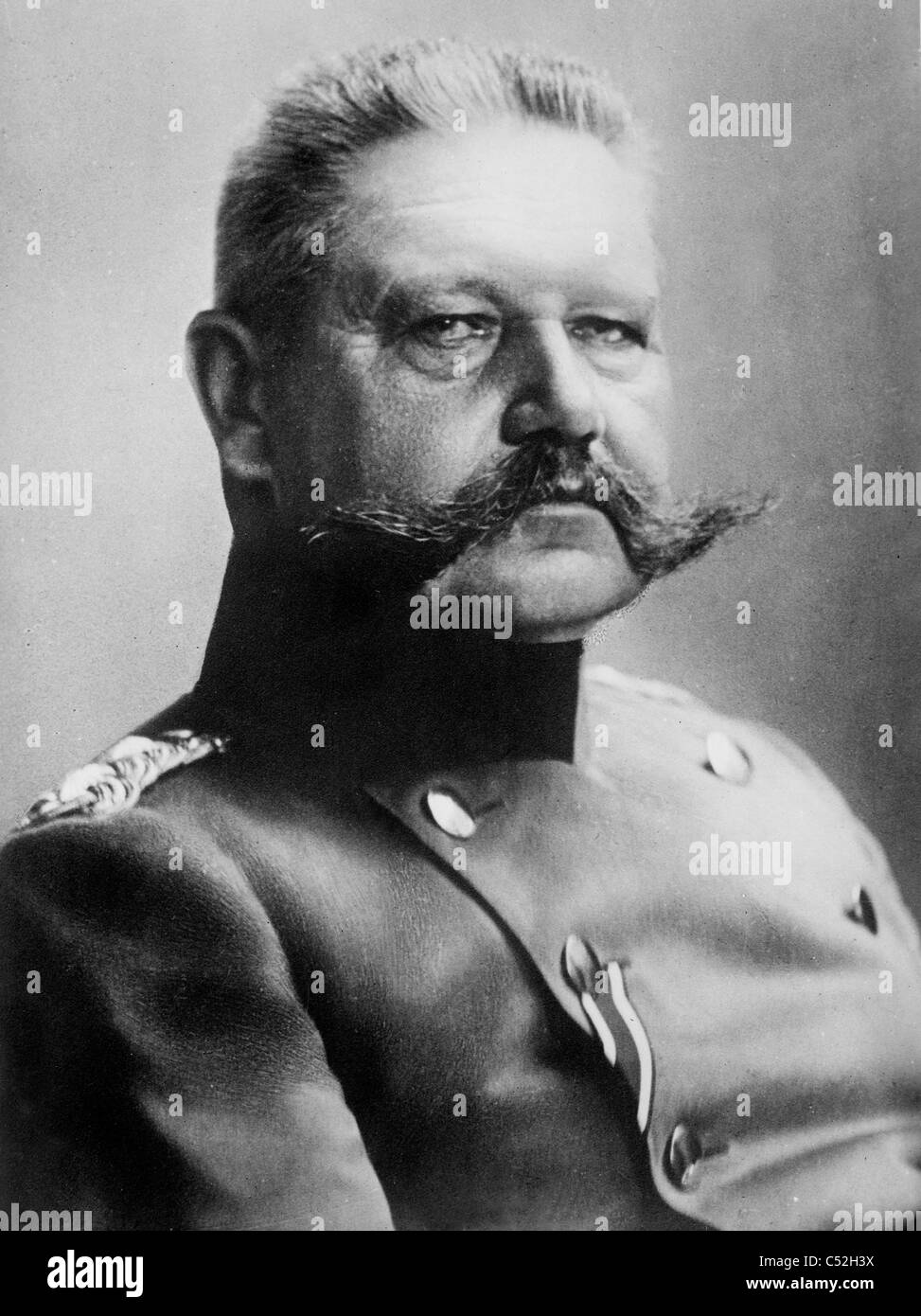 General Von Hindenburg Stock Photo