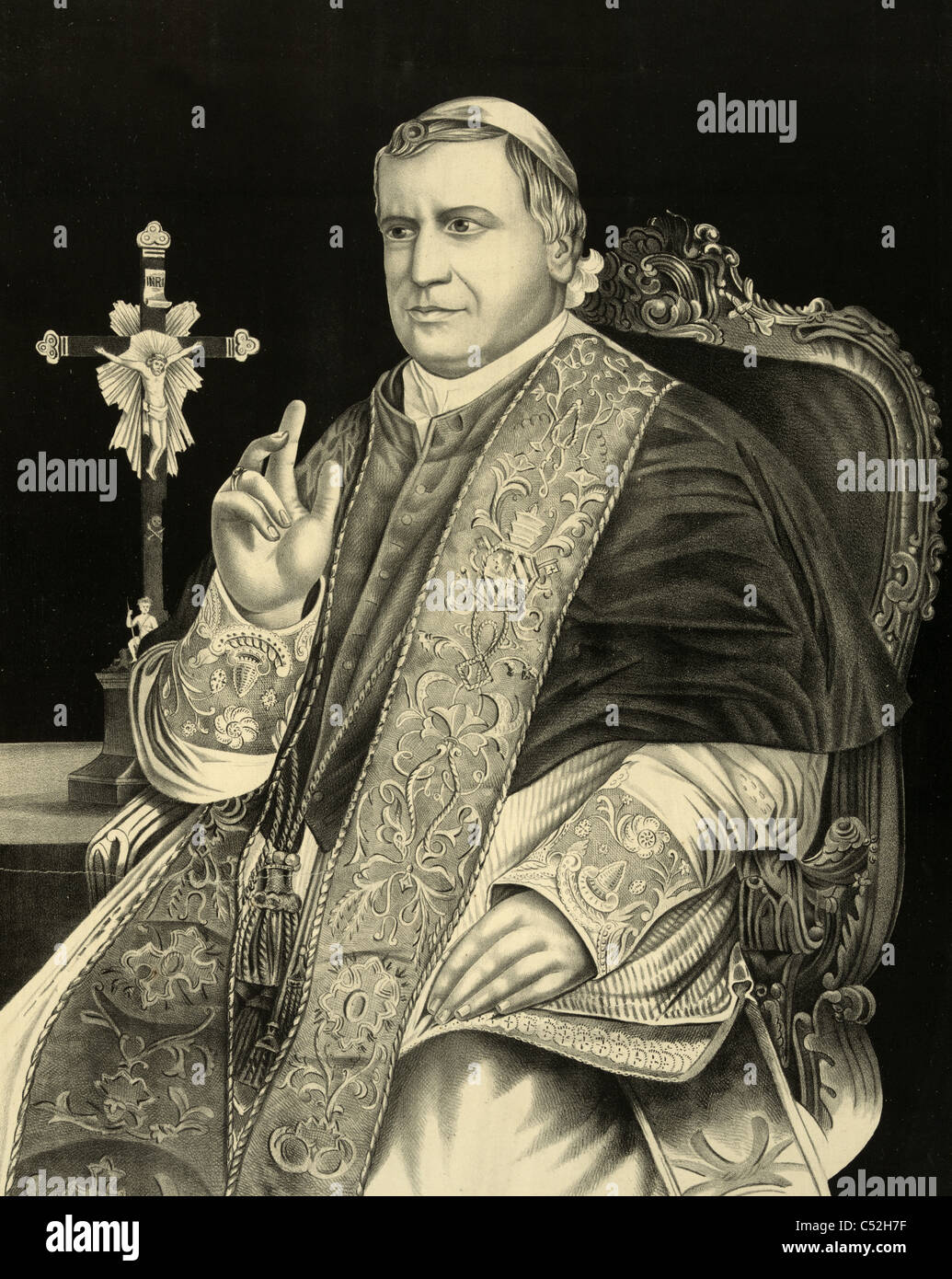 Pope Pius IX Stock Photo - Alamy