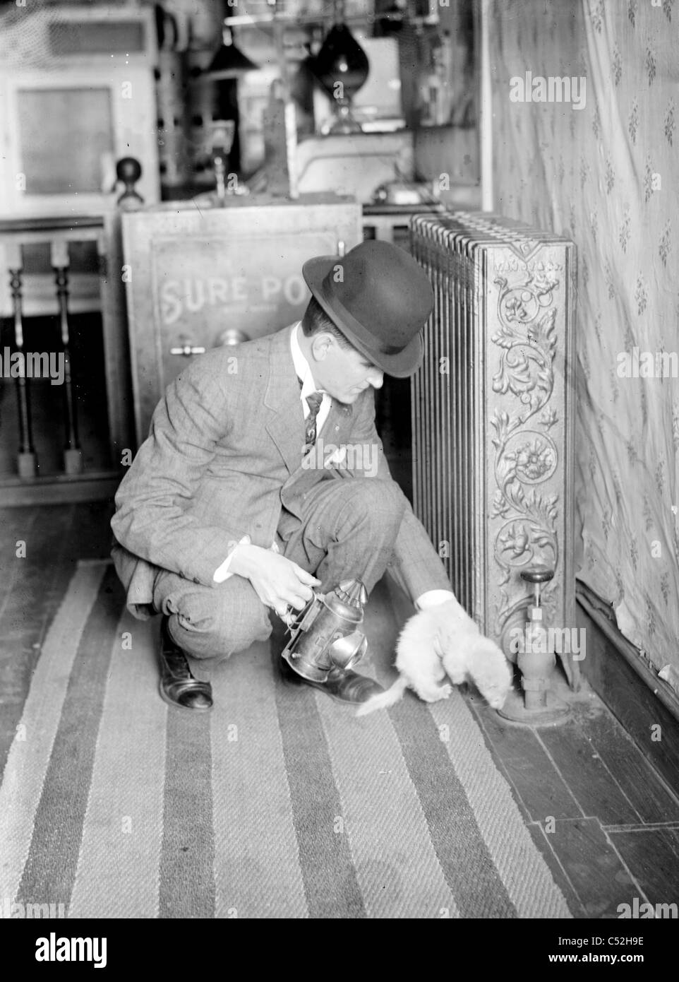 Rat catcher in America Stock Photo - Alamy