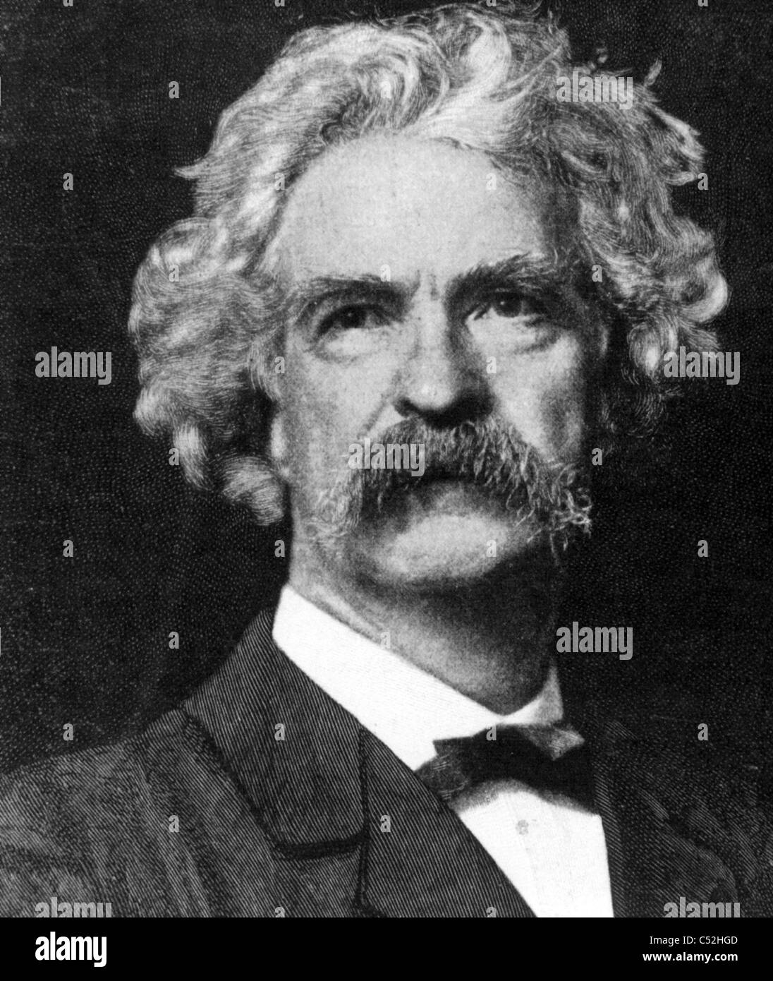 MARK TWAIN (1835-1910) Amerian author and humorist Stock Photo