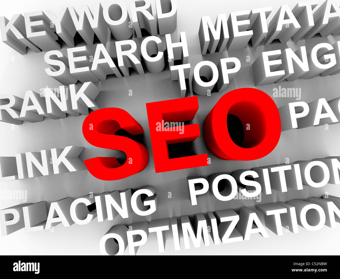 Search Engine Optimization SEO Stock Photo
