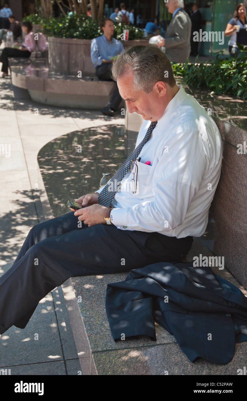 Businesspeople in Downtown. Stock Photo
