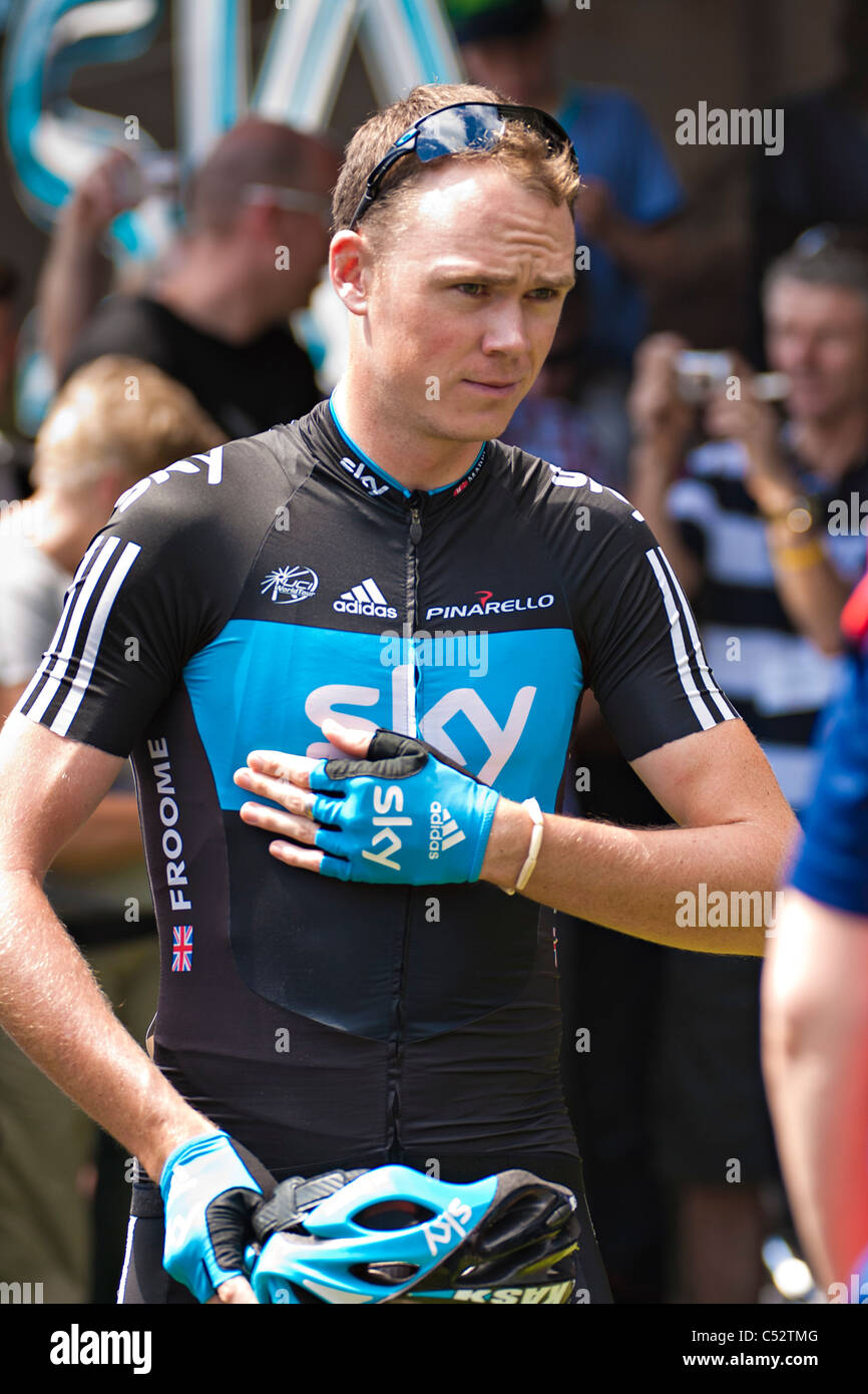 Christopher froome team sky stock photography and images -