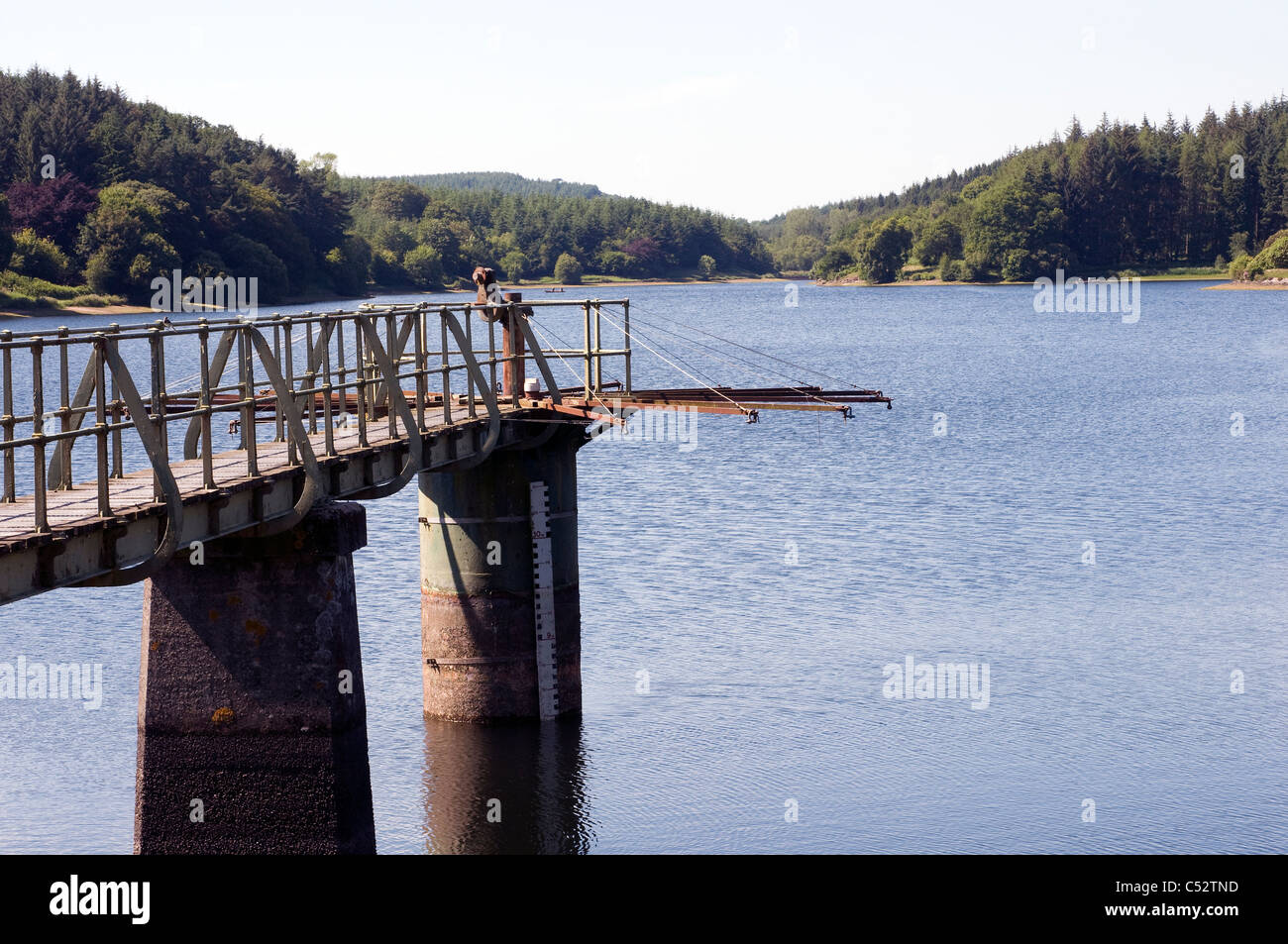 Kennick reservoir,Kennick is known as 'the jewel in the crown of Dartmoor fly fishing',Devon Stock Photo