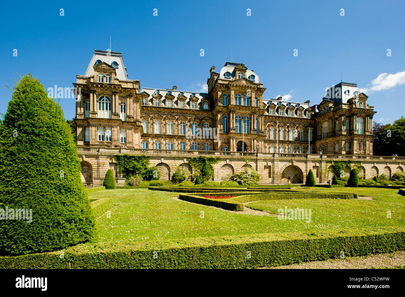 Bowes Museum, Barnard Castle, County Durham.UK Stock Photo Alamy