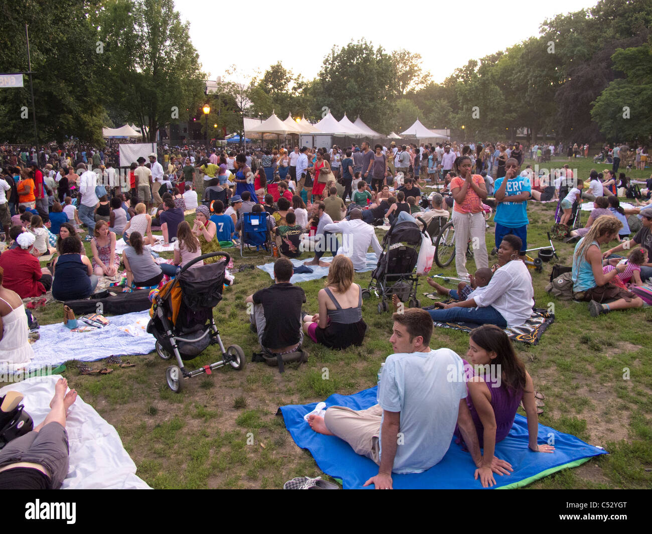 Celebrate Brooklyn New York concerts Stock Photo Alamy