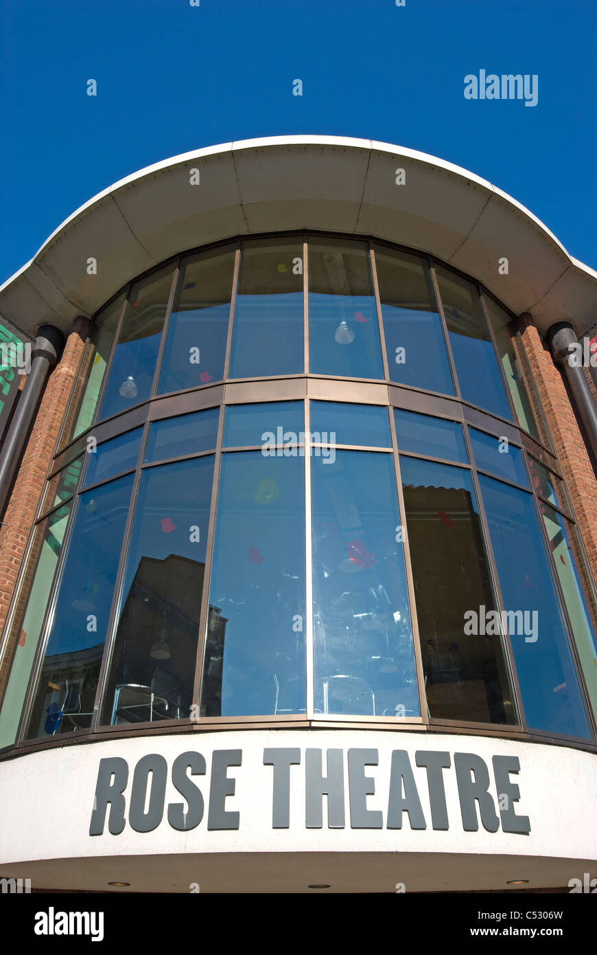 Exterior Of The Rose Theatre Kingston Upon Thames Surrey England