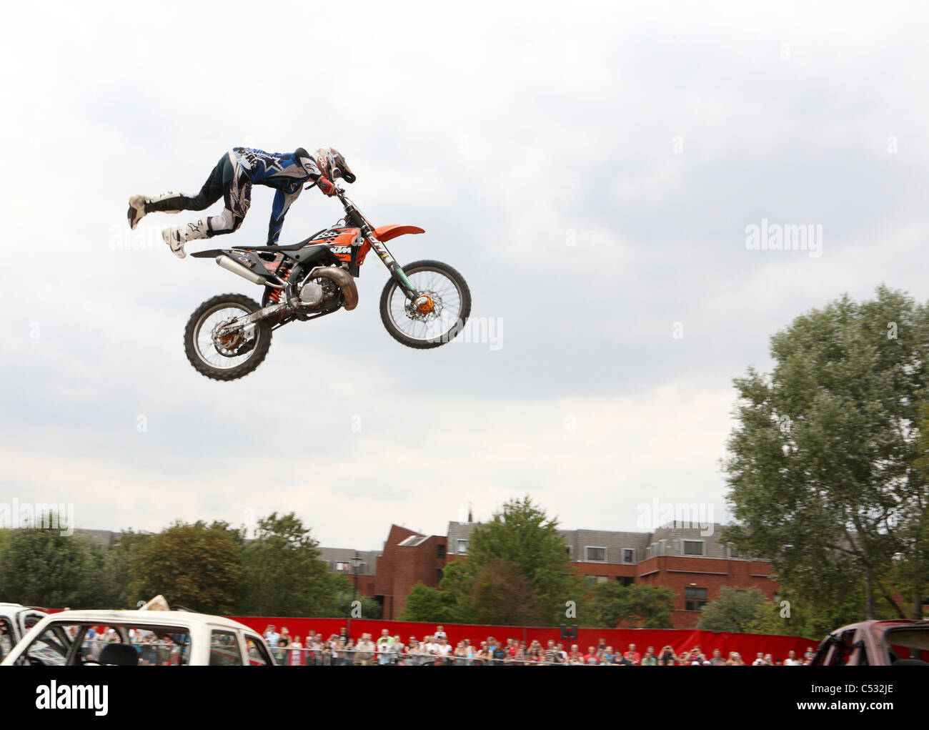 Moto freestyle hi-res stock photography and images - Alamy