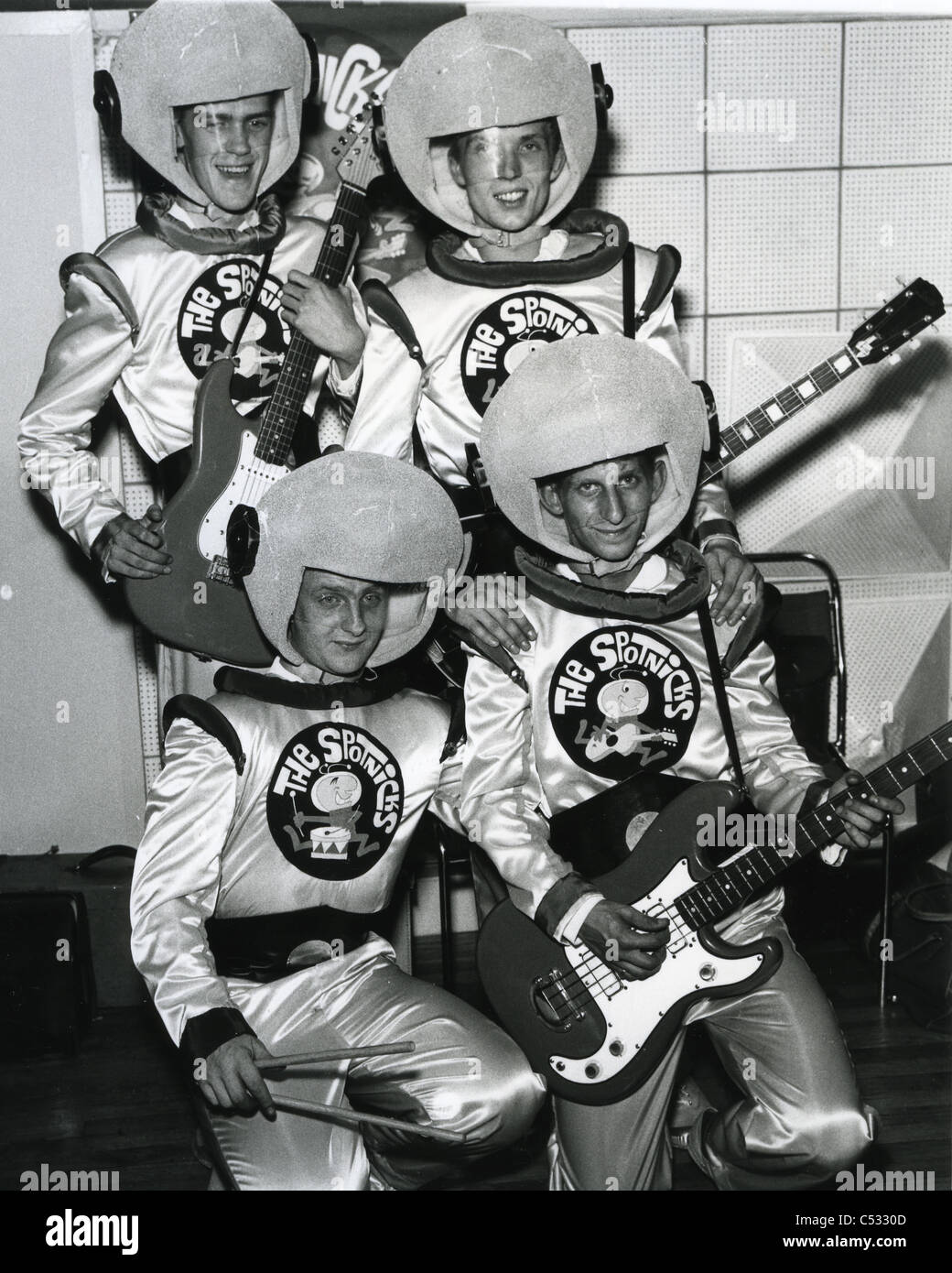 SPOTNICKS Swedish pop group in 1962 Stock Photo