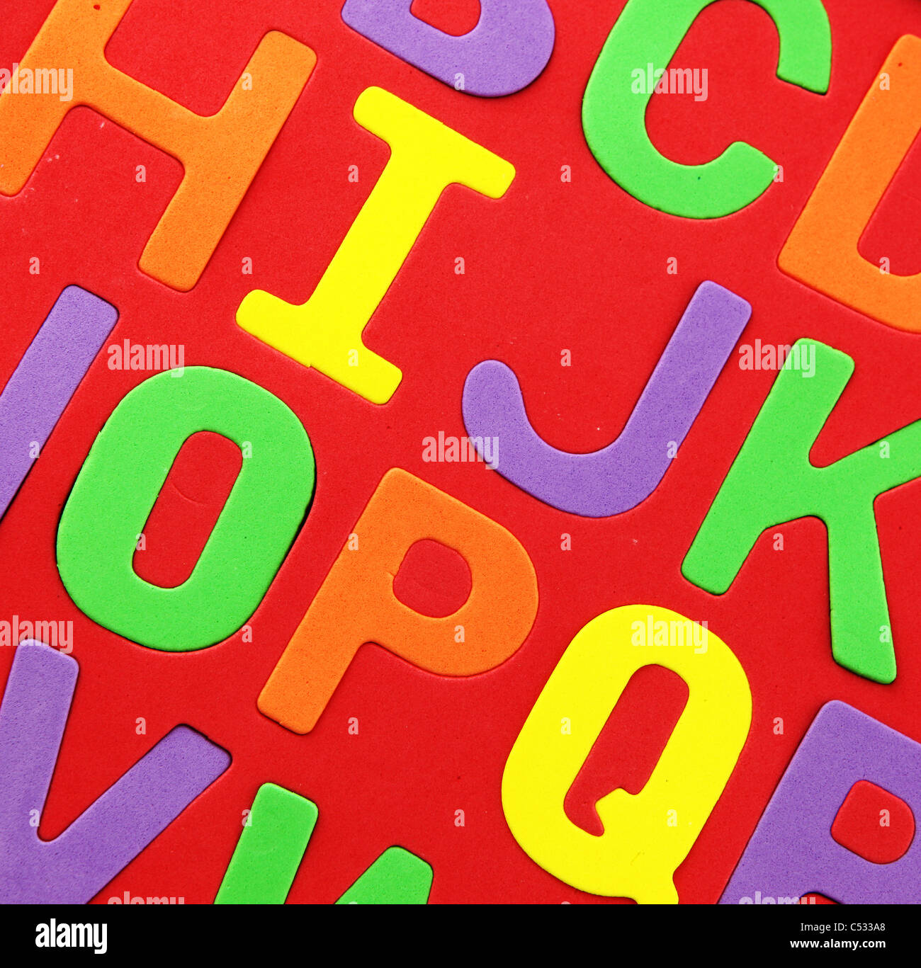 Alphabet puzzle pieces Stock Photo - Alamy