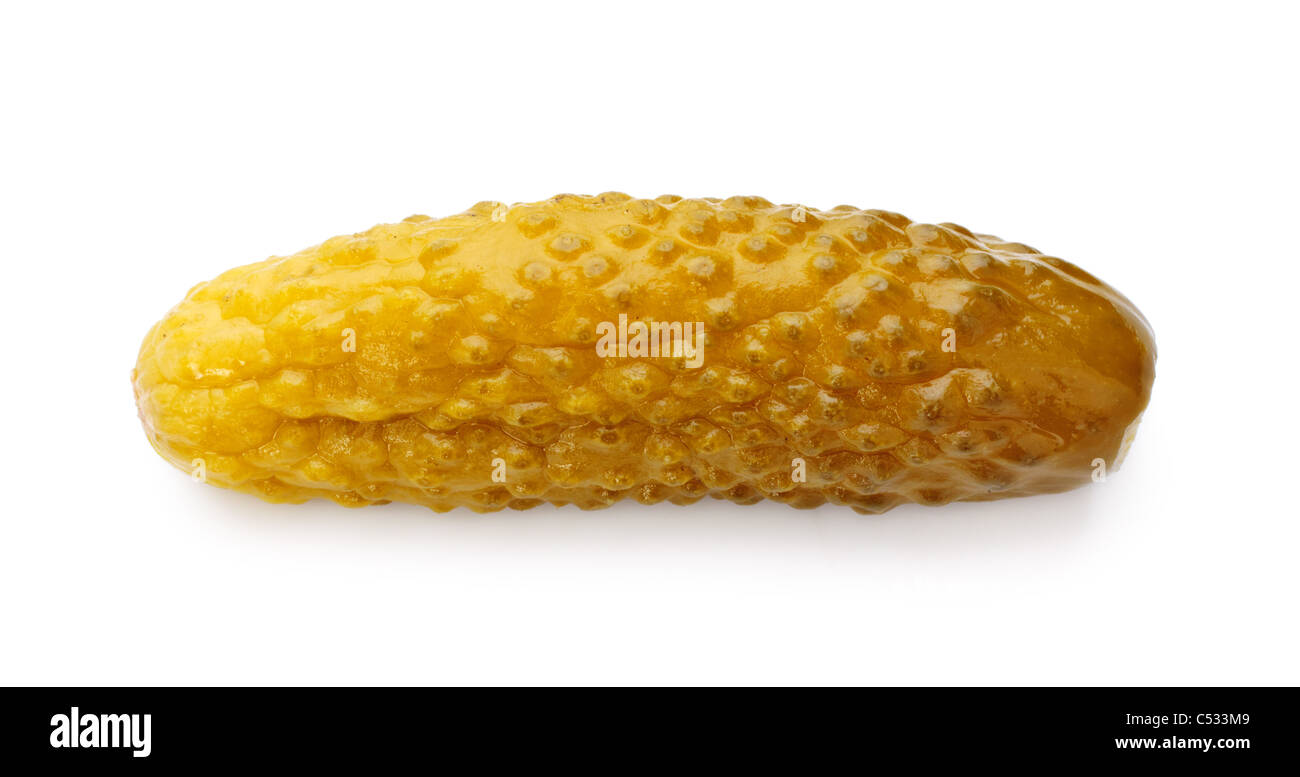 fresh dill pickle isolated on white background Stock Photo Alamy