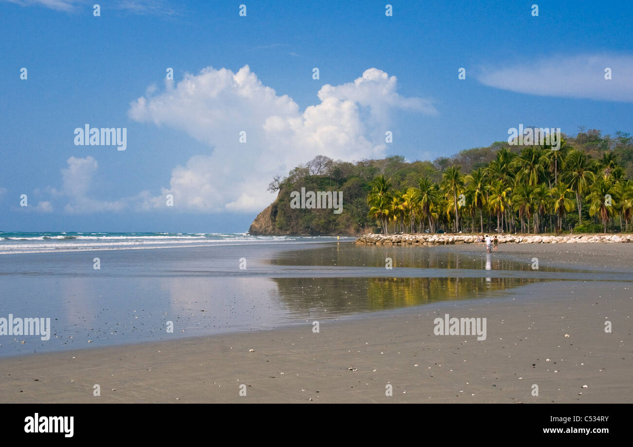 Samara Beach Guanacaste Pacific Ocean Costa Rica Stock Photo