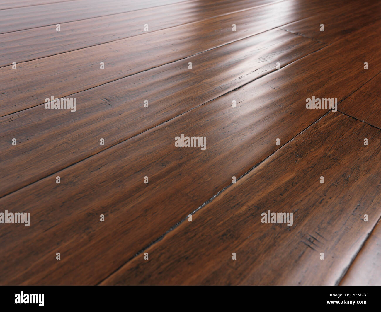 Antique wheat bamboo hardwood flooring Stock Photo Alamy