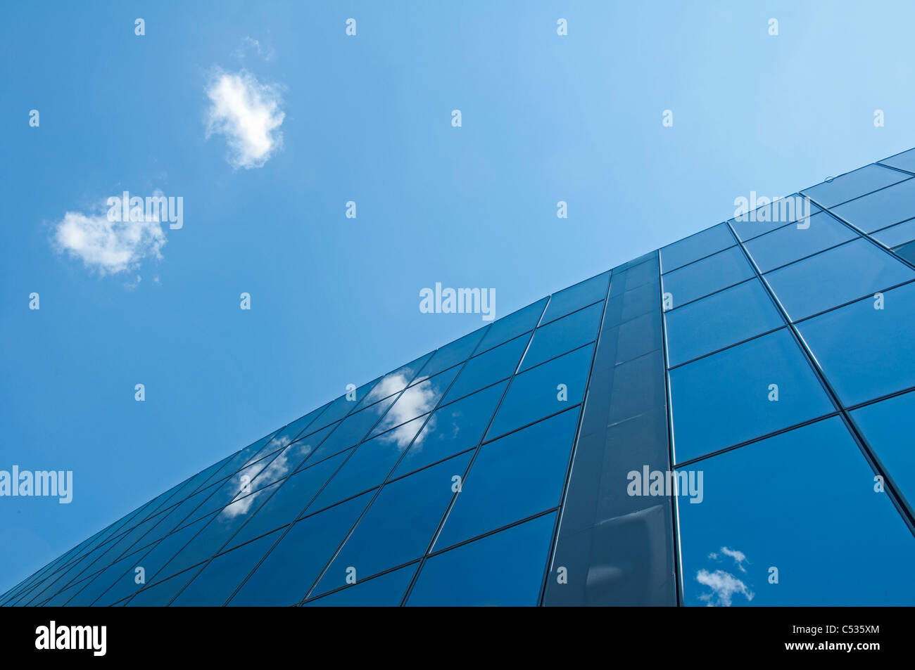 Office building on a background of the blue sky Stock Photo - Alamy