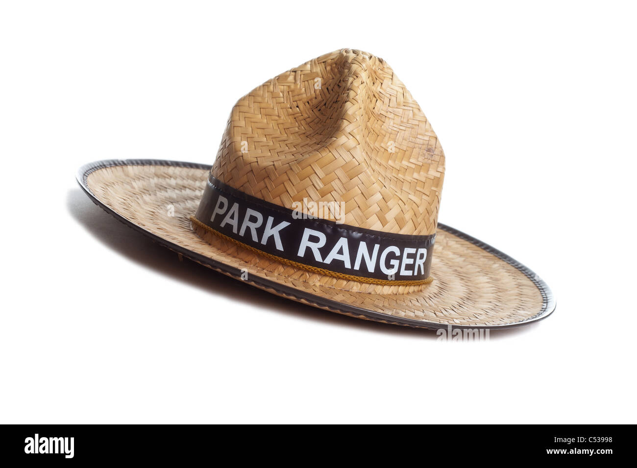 a Park Ranger's straw hat Stock Photo Alamy