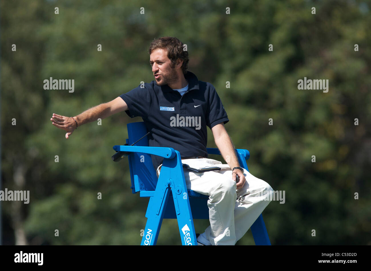 Tennis umpire hires stock photography and images Alamy