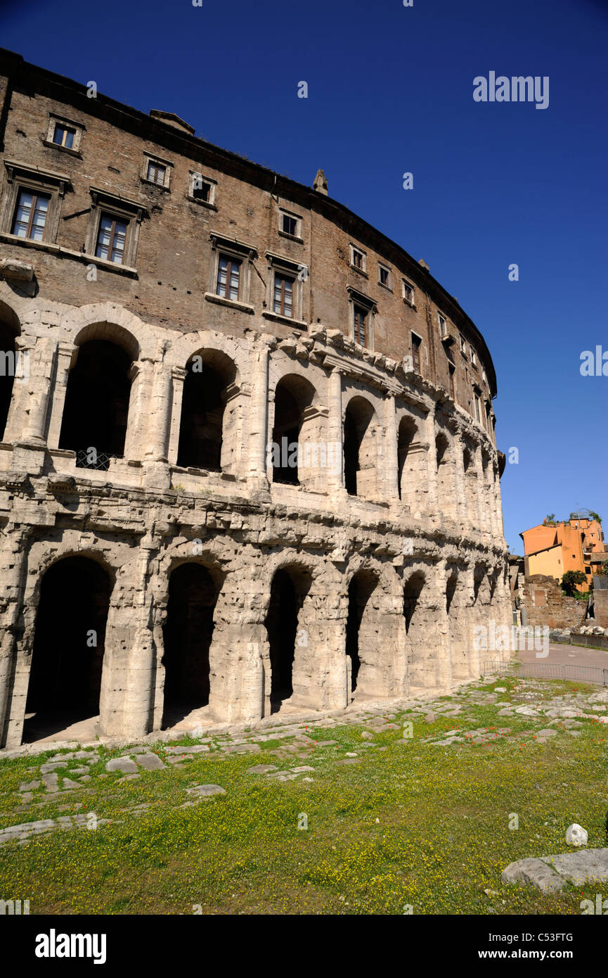 Italy, Rome, Marcellus theatre Stock Photo Alamy