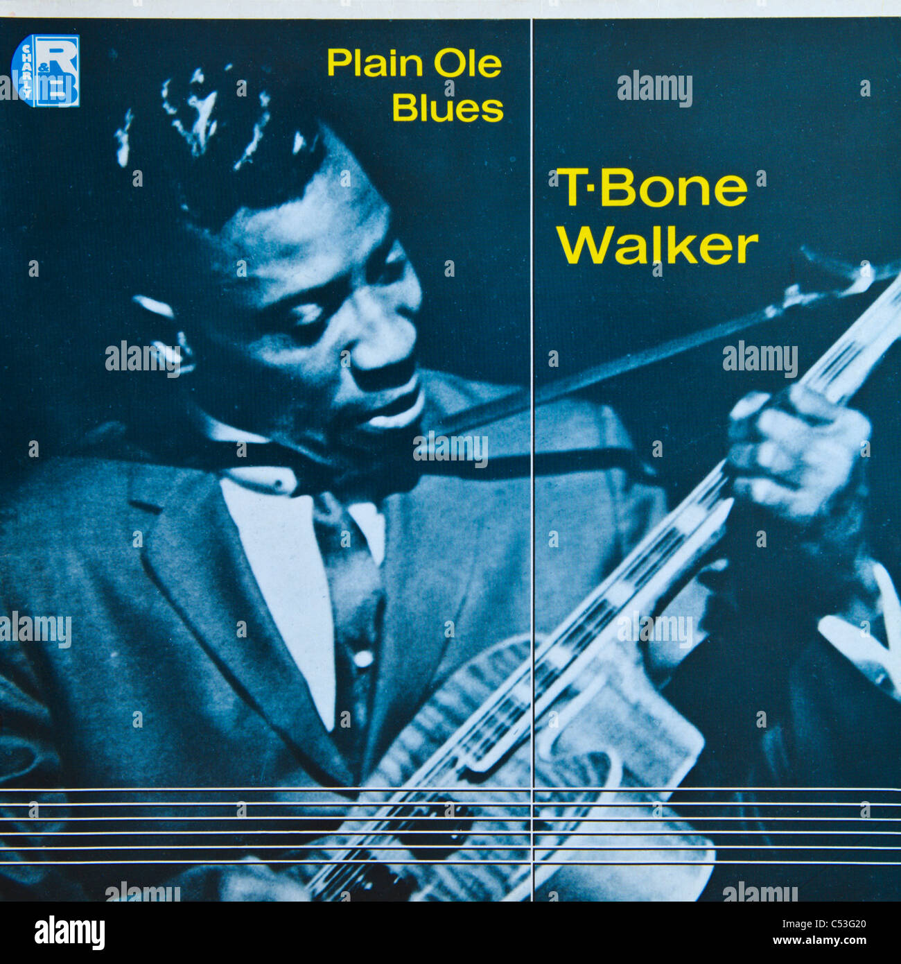 Cover of original vinyl album Pain Ole Blues by T Bone Walker released 1982  on Charly R&B Records Stock Photo - Alamy