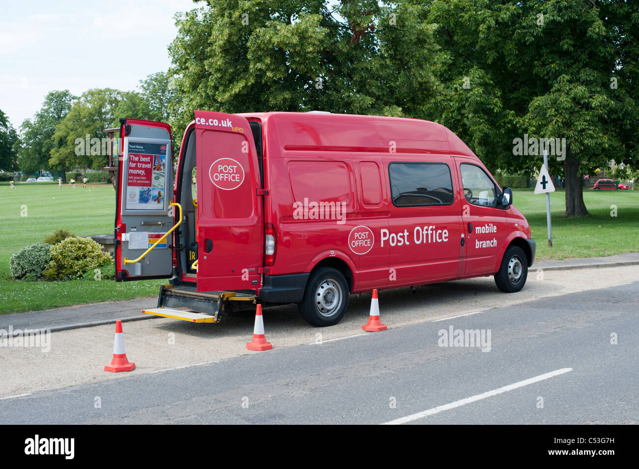 Mobile Post Office Van High Resolution Stock Photography and Images - Alamy