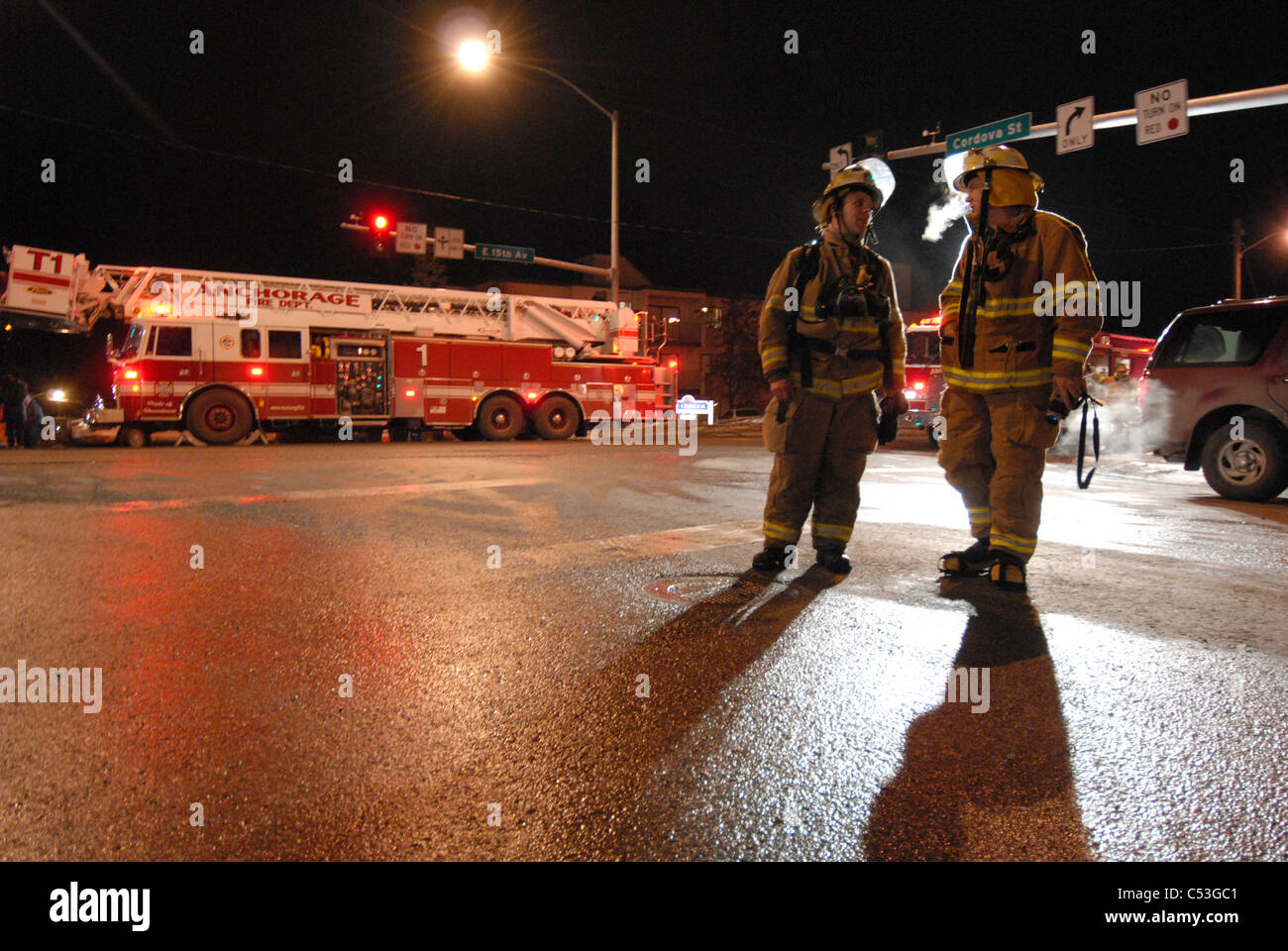 Anchorage fire department hires stock photography and images Alamy