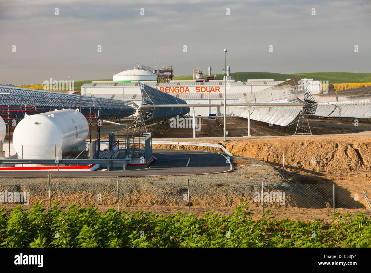 Solucar solar power station hi-res stock photography and images - Alamy
