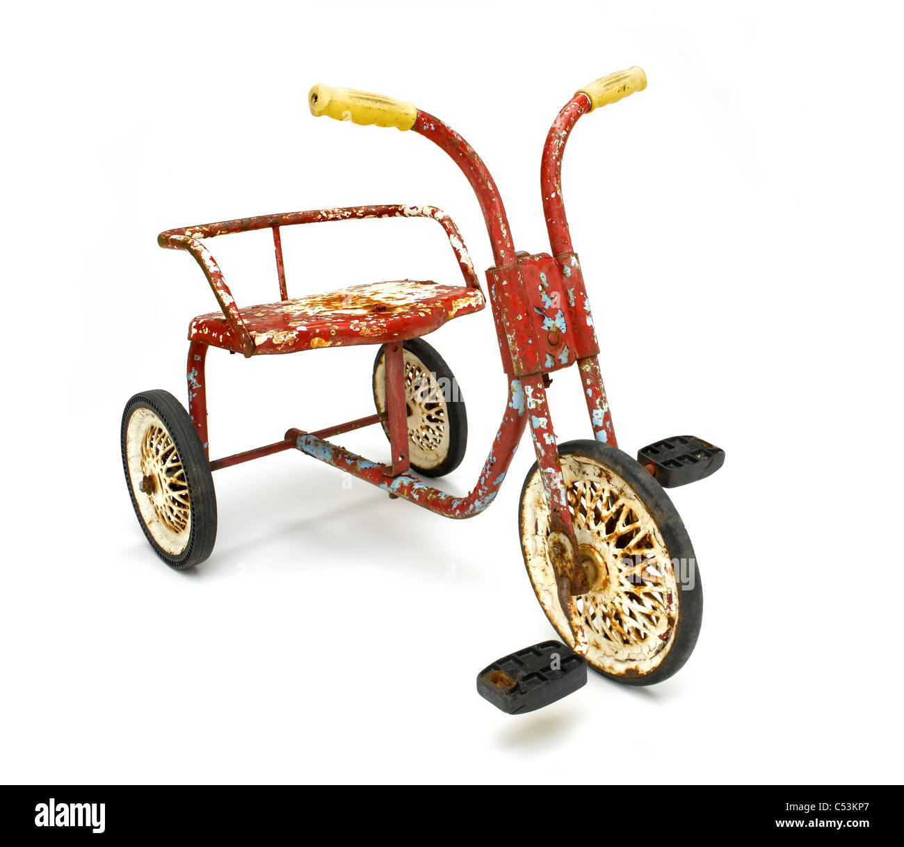 Vintage tricycle toy old hi-res stock photography and images - Alamy