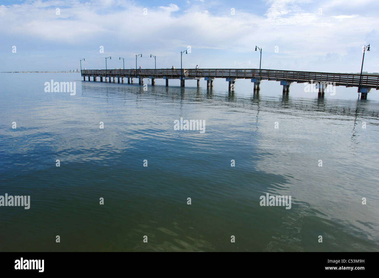 Indian River Lagoon IRL fishing pier Jensen Beach causeway Florida East