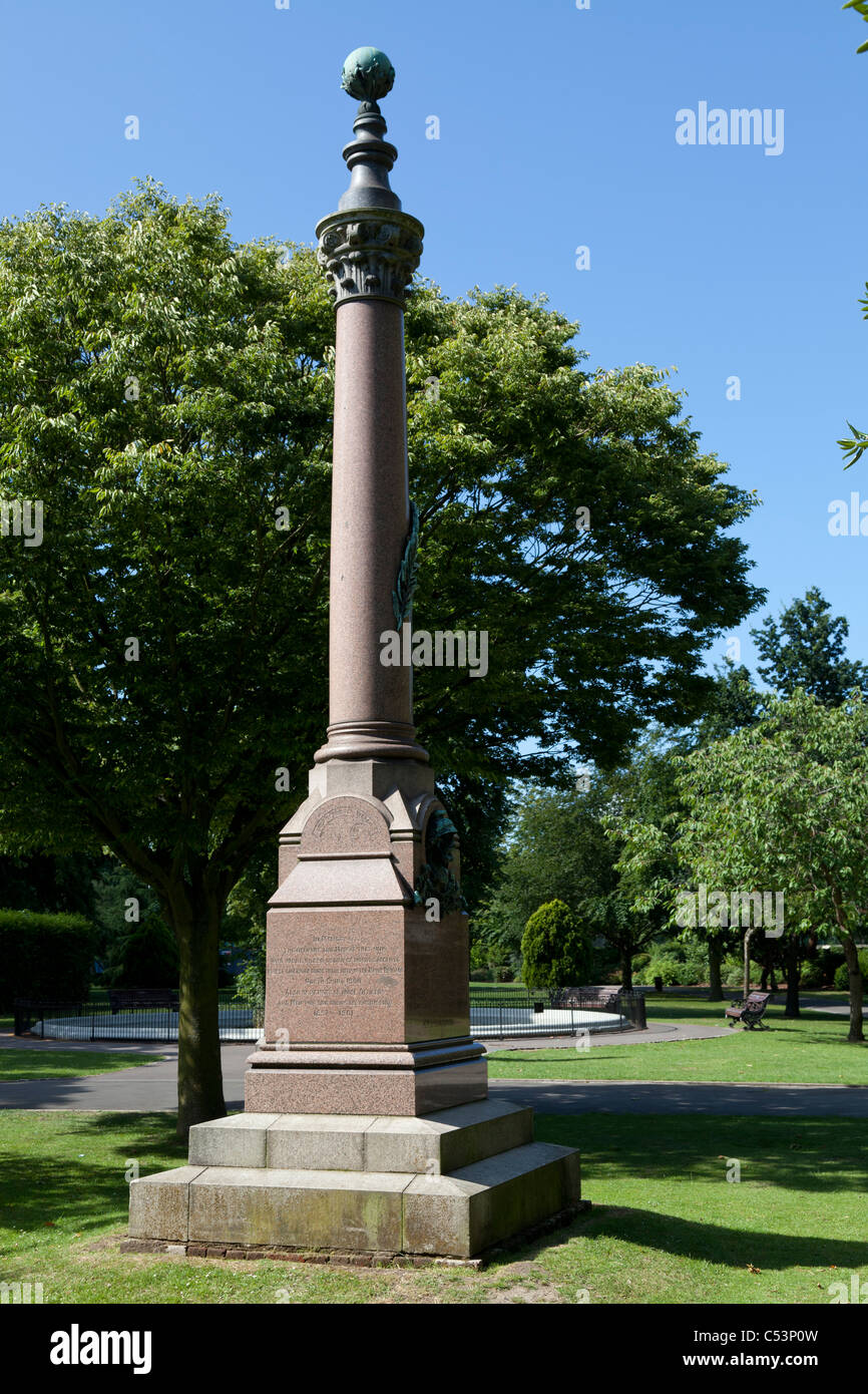 HMS Centurion memorial in victoria park, portsmouth Stock Photo Alamy