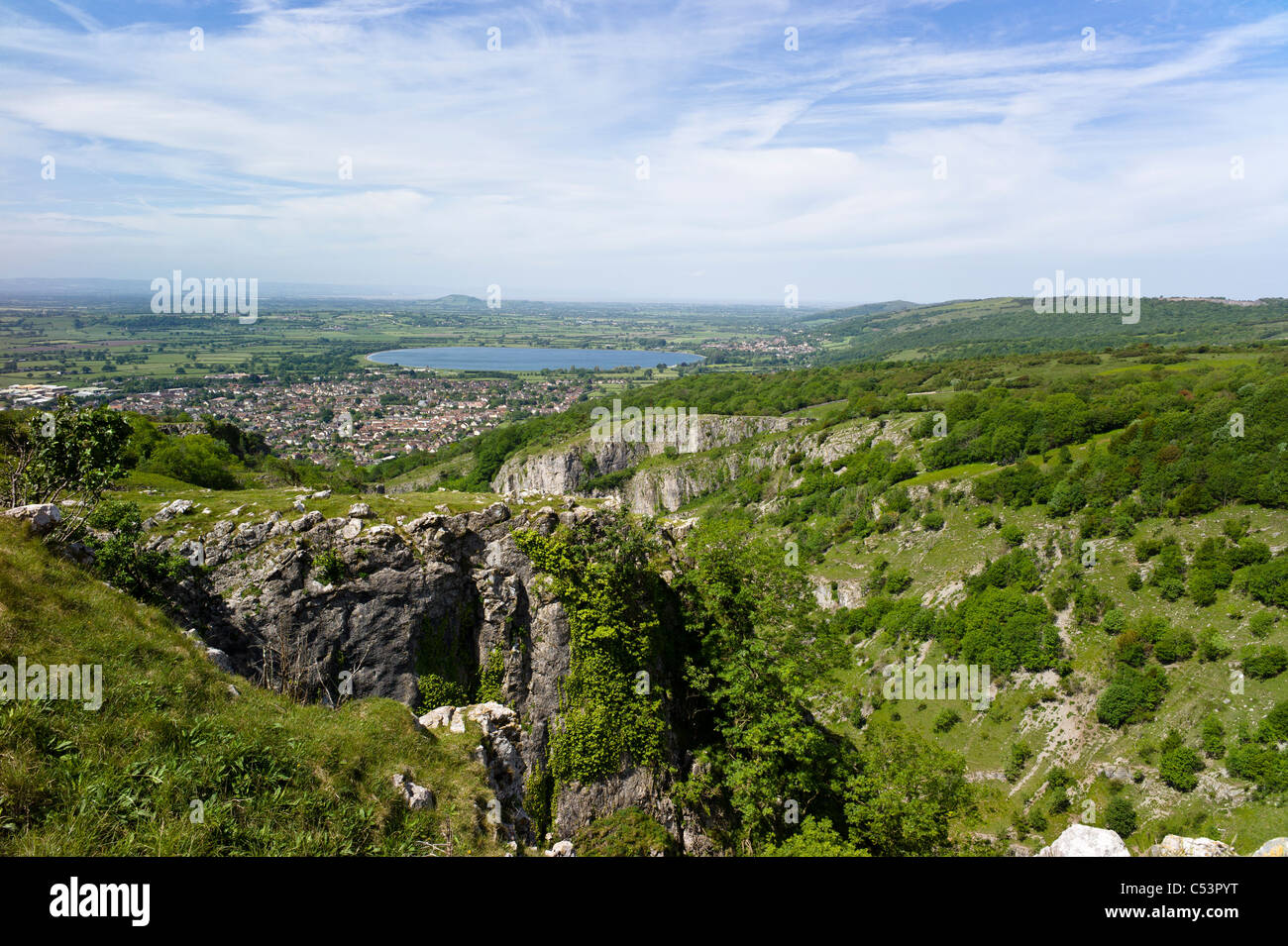 Cheddar Gorge, Somerset, UK Stock Photo