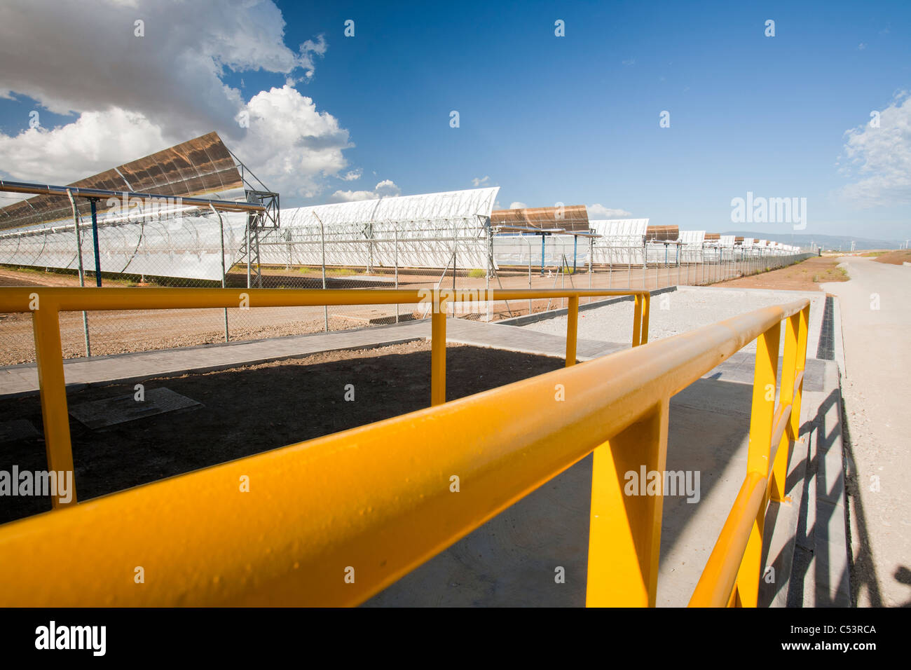 Andasol solar power station near Guadix, Spain, is the world's first ...