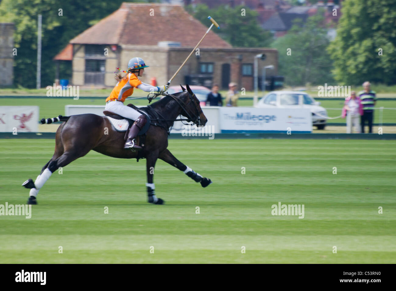 Polo match at Cowdray Park, May 2011 Stock Photo Alamy