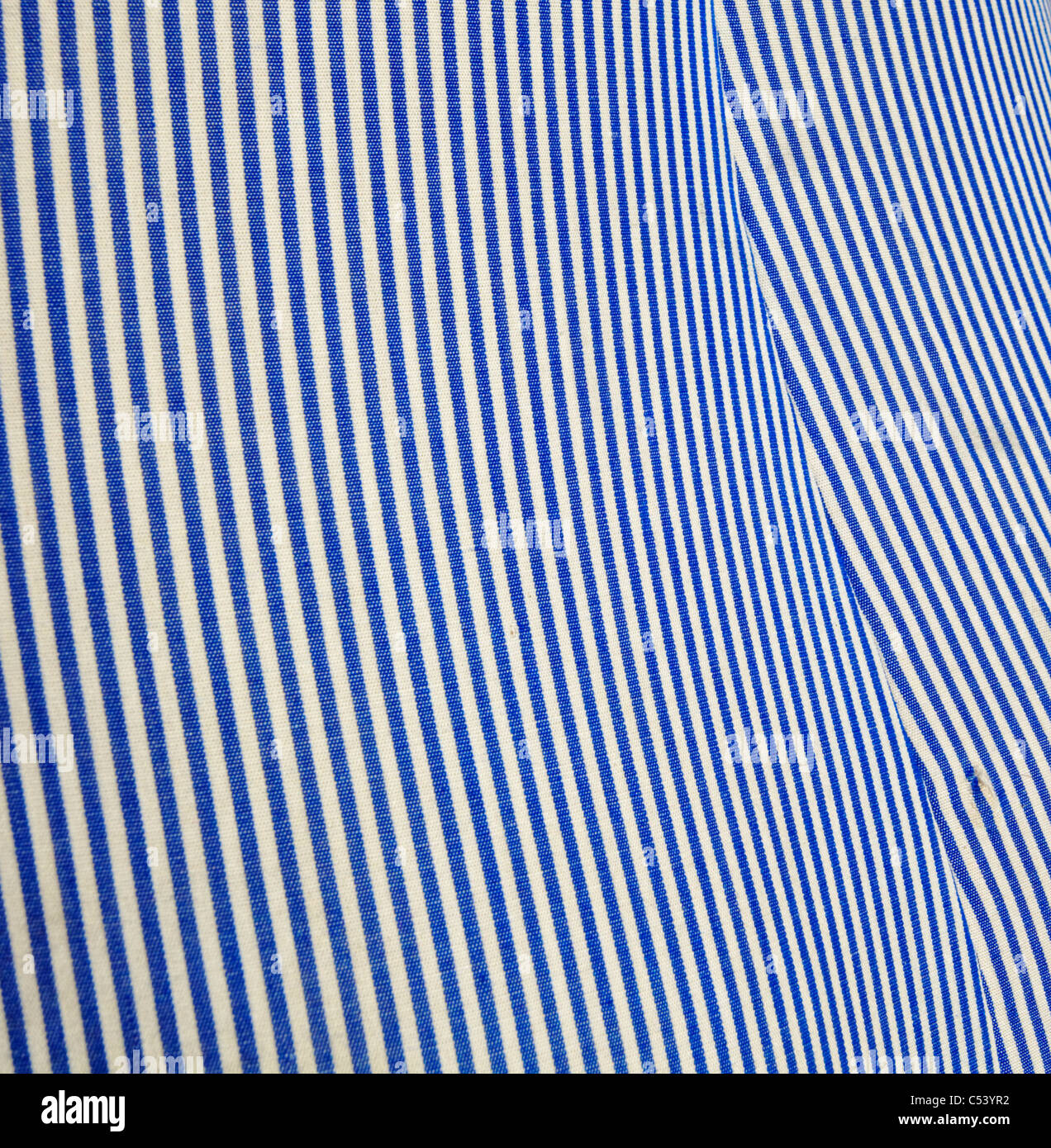 blue and white striped shirt Stock Photo Alamy