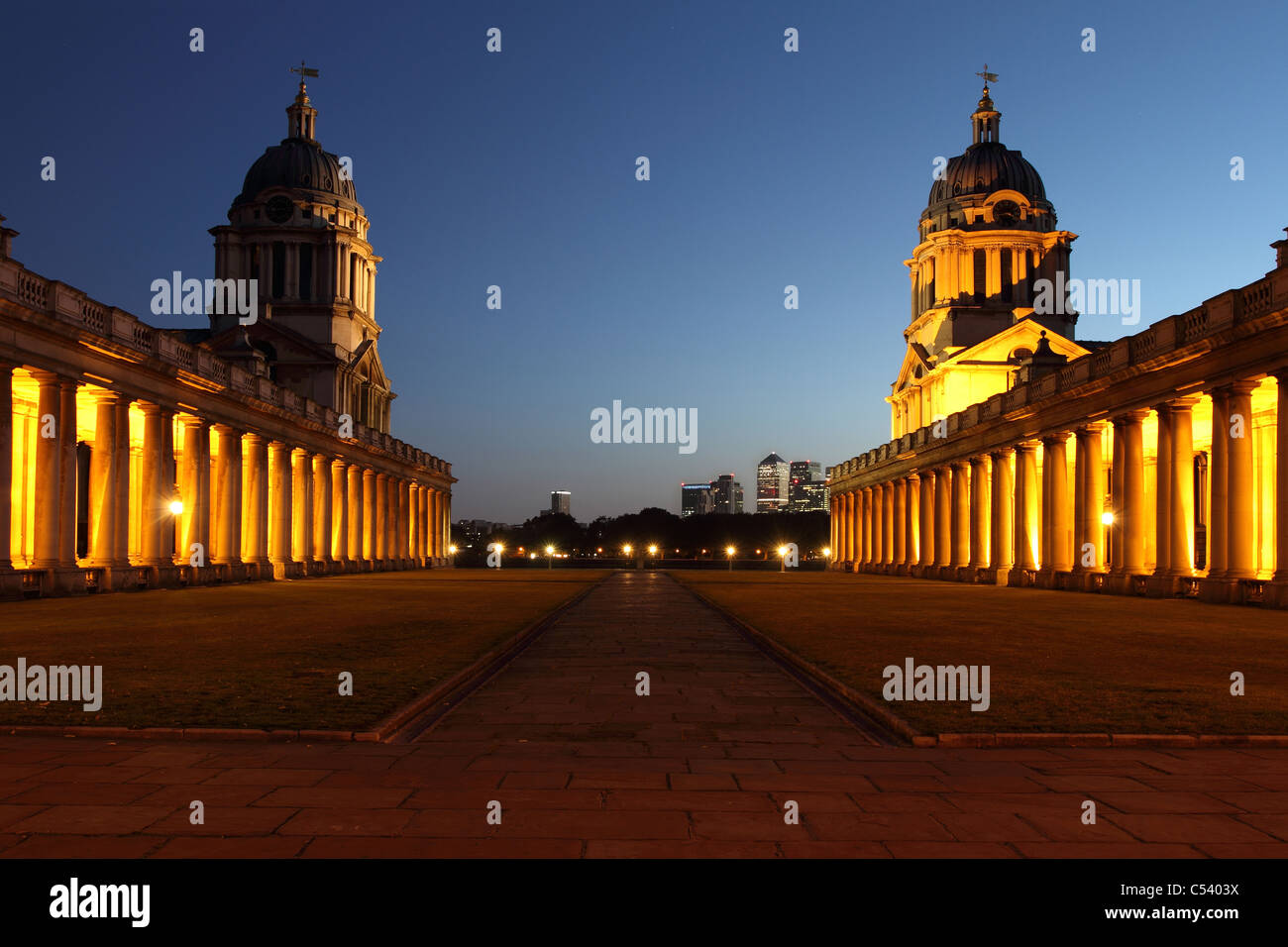 Naval college illuminated hi-res stock photography and images - Alamy