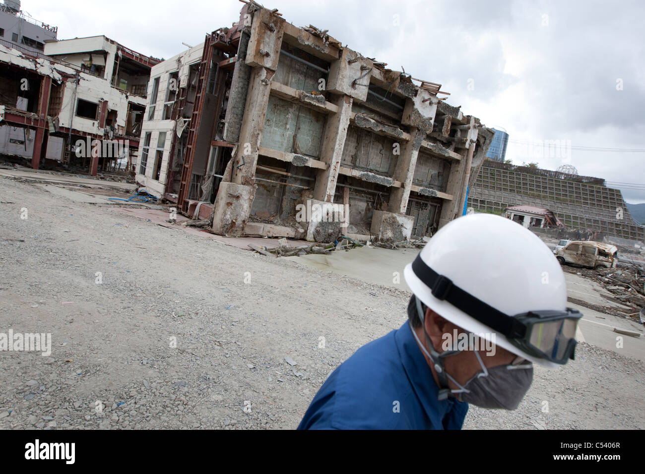 Tsunami devastation