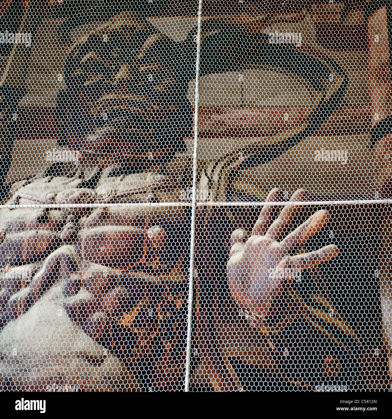 Nio guardians at Todaiji Temple, Nara, Japan Stock Photo Alamy