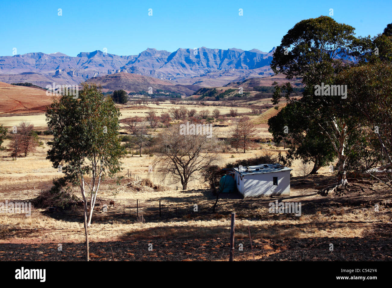 Drakensberg farm scene hi-res stock photography and images - Alamy
