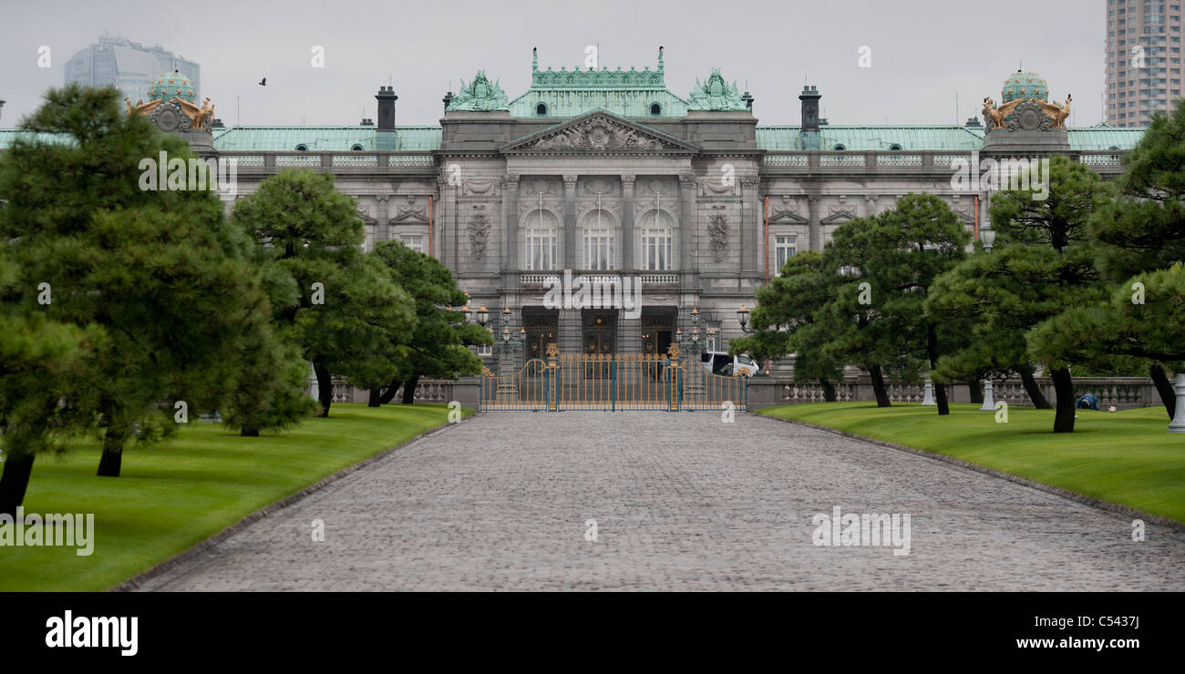Facade of Akasaka Palace, Akasaka District, Minato Ward, Tokyo, Japan