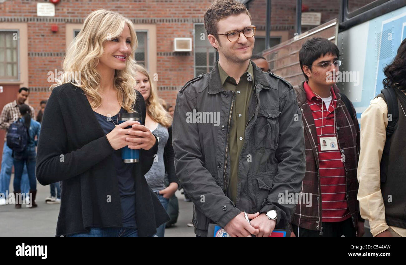 BAD TEACHER  2011 Columbia Pictures film with from l: Cameron Diaz. and Justin Timberlake Stock Photo