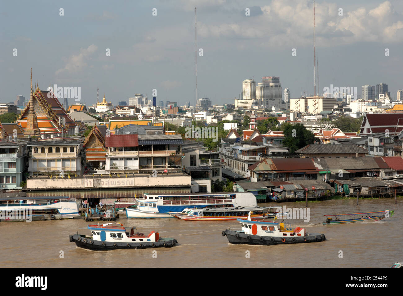 Chao Phraya River Bangkok Thailand Stock Photo - Alamy