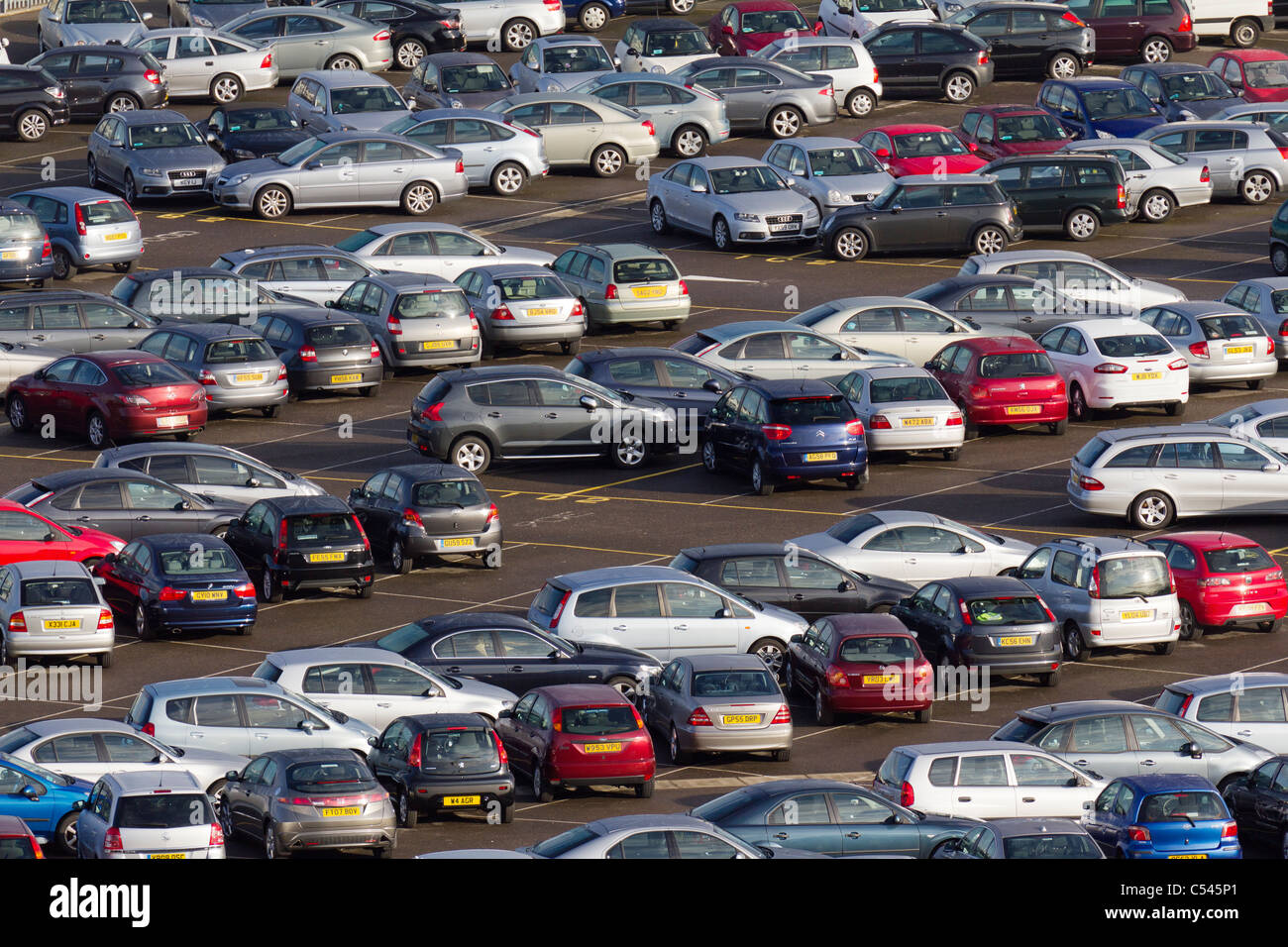 Car park, Southampton 2 Stock Photo Alamy