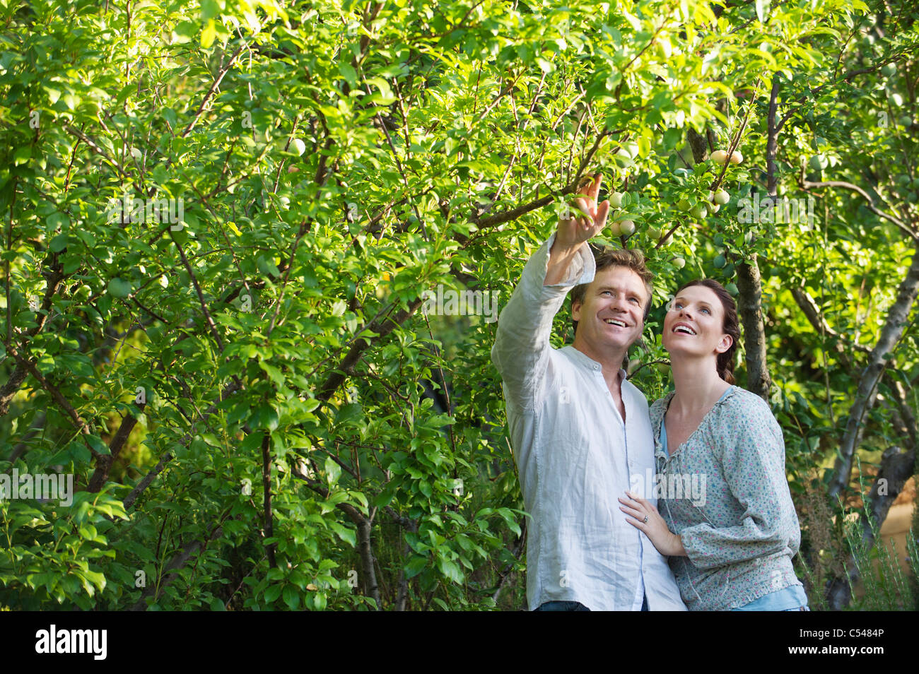 Husband picking up wife in hi-res stock photography and images - Alamy
